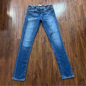 Paige Skyline Drive Skinny Low Rise Jeans size 28 Long